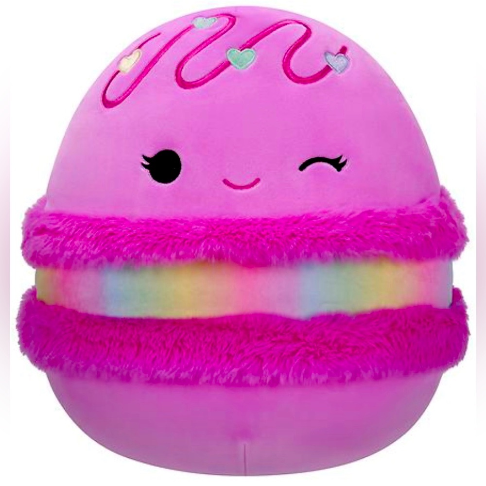 Middy the macaroon Squishmallows 14”Valentines Red Pink New Large Plush Toy